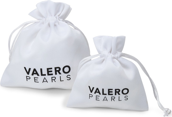 Produktbild Valero Pearls Damen Edelstahl Süsswasser-Zuchtperle gelbgold 38,0/40,0 cm Basiskette + 5,0 cm Verläng - 24341 (Edelstahl, 38 cm)