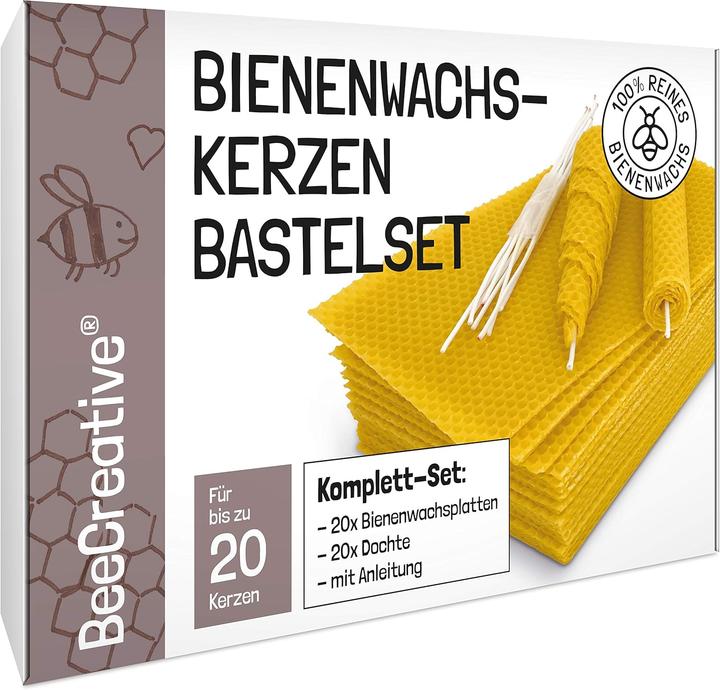 Image du produit Be Creative Bienenwachskerzen Bastelset
