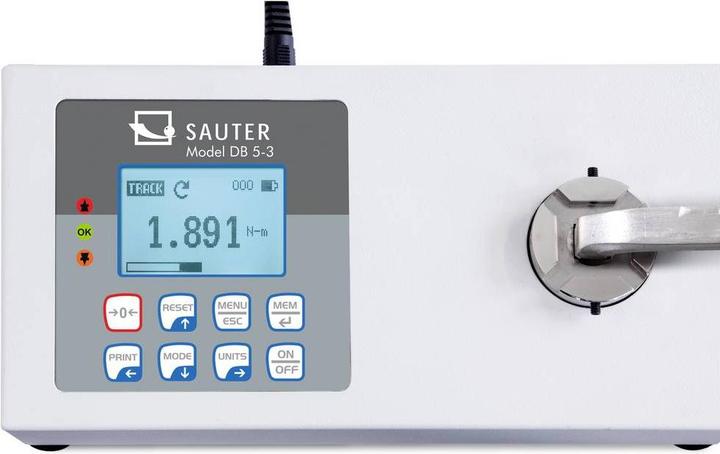 Produktbild Sauter Drehmomentmessgerät Max 500 Nm Komfortable Drehmoment-Prüfung von Werk... (0.10 Nm, 500 Nm)