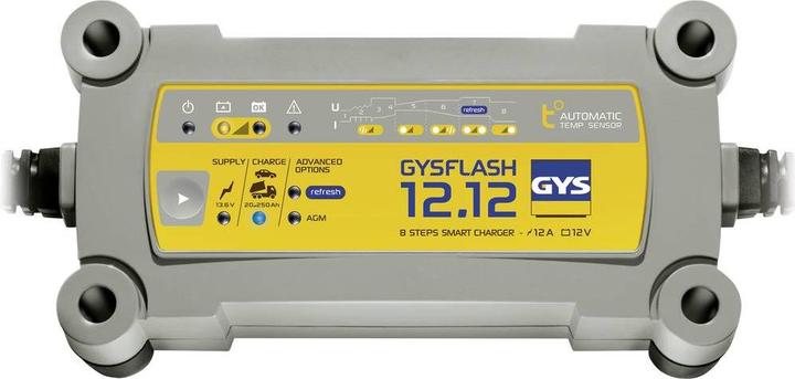 Actual product image GYS Charger FLASH 12.12 (12V, 12 A)