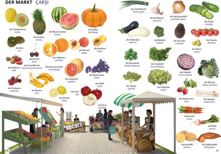 Produktbild Bildwörterbuch für Kinder und Eltern Türkisch-Deutsch (Deutsch, Igor Jourist, 2018)