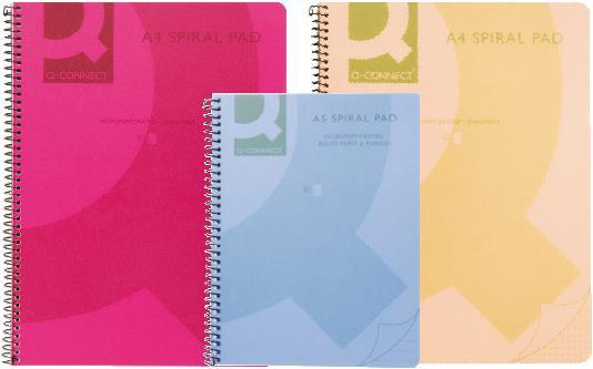 Produktbild Q-Connect Spiralheft (A5, Kariert)