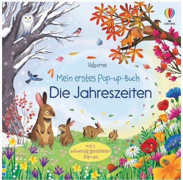Mein erstes Pop-up-Buch: Die Jahreszeiten (German, Anna Milbourne, 2021)