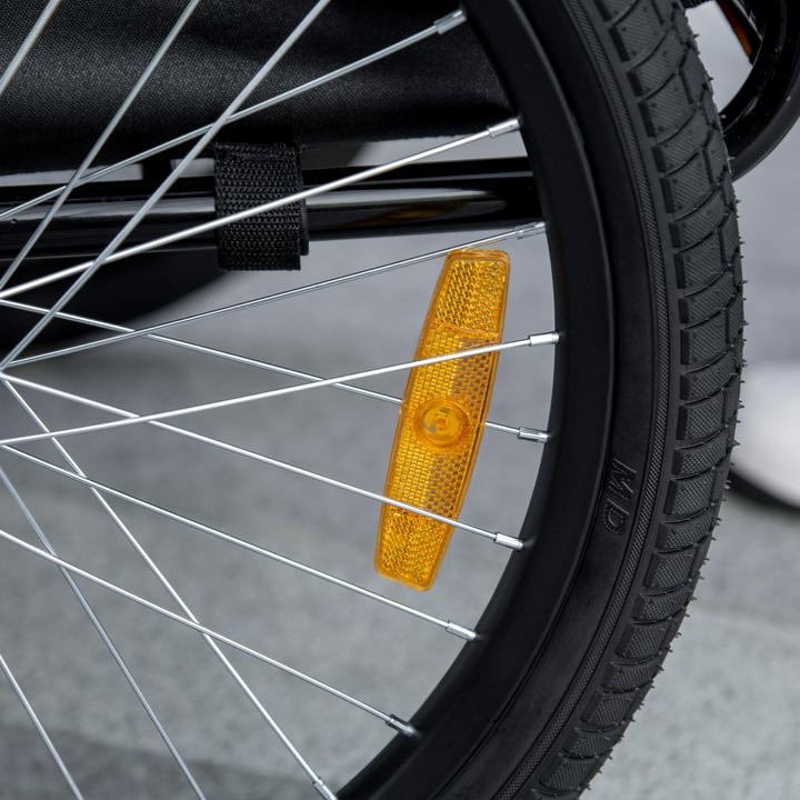 Actual product image PawHut Hundeanhänger Oxford, Stahl Blau