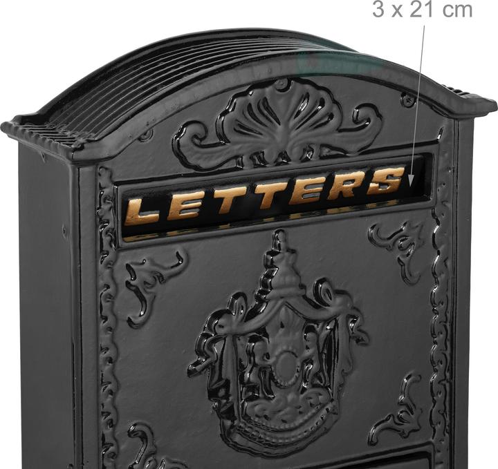 Produktbild Relaxdays Briefkasten Vintage