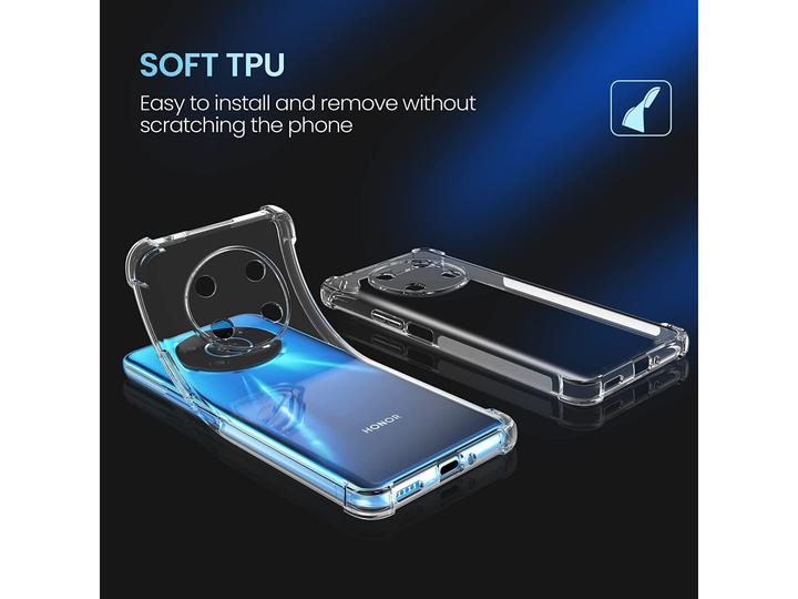 Produktbild Screenguard Honor Magic4 Lite 5G Hülle Crystal Soft Airbag Bumper (Honor Magic 4 Lite 5G)