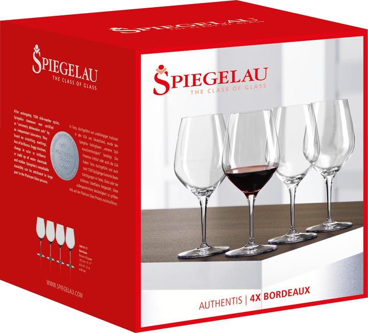 Actual product image Spiegelau Red wine glass AUTHENTIS (65 cl, 4 Glasses, Red wine glasses)