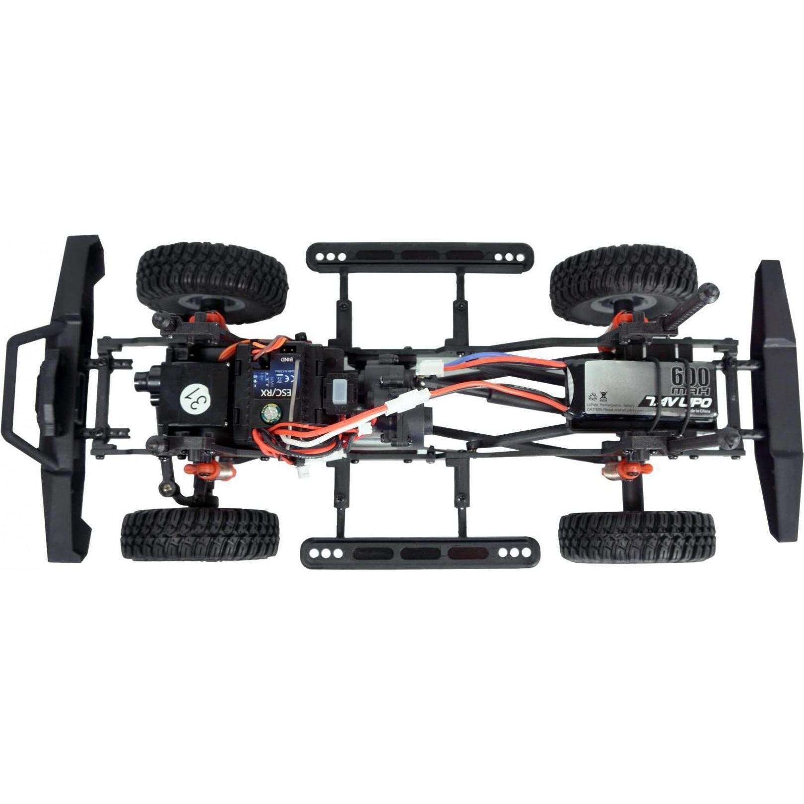 Thumbnail - Amewi AMXRock AM18 Elektro Brushed Crawler 4WD 1:18 RTR Pick-Up blau (RTR Ready-to-Run)