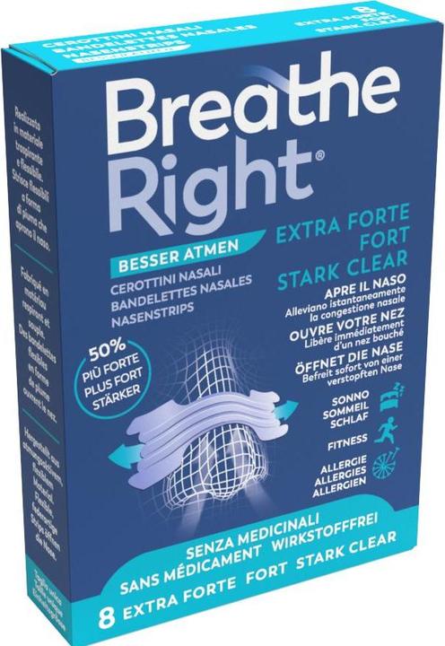Immagine prodotto Breathe Right Nasenpflaster EXTRA Strenght CLEAR