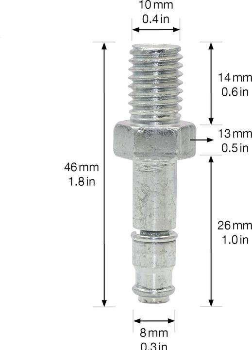 Immagine prodotto Wagner System Goupille filetée 46 mm 2 pezzi.