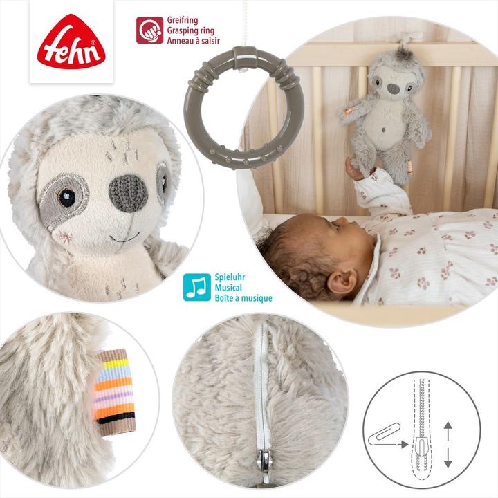 Productafbeelding Fehn Mini-Spieluhr Faultier