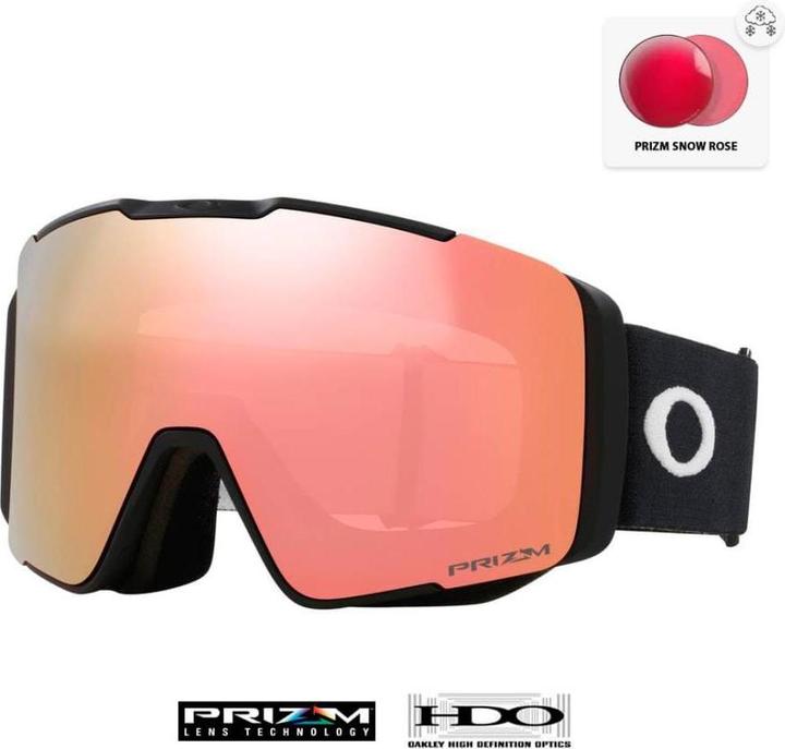 Produktbild Oakley Line Miner Pro M Prizm Snow Sapphire Iridium Skibrille - Pink und Schwarz