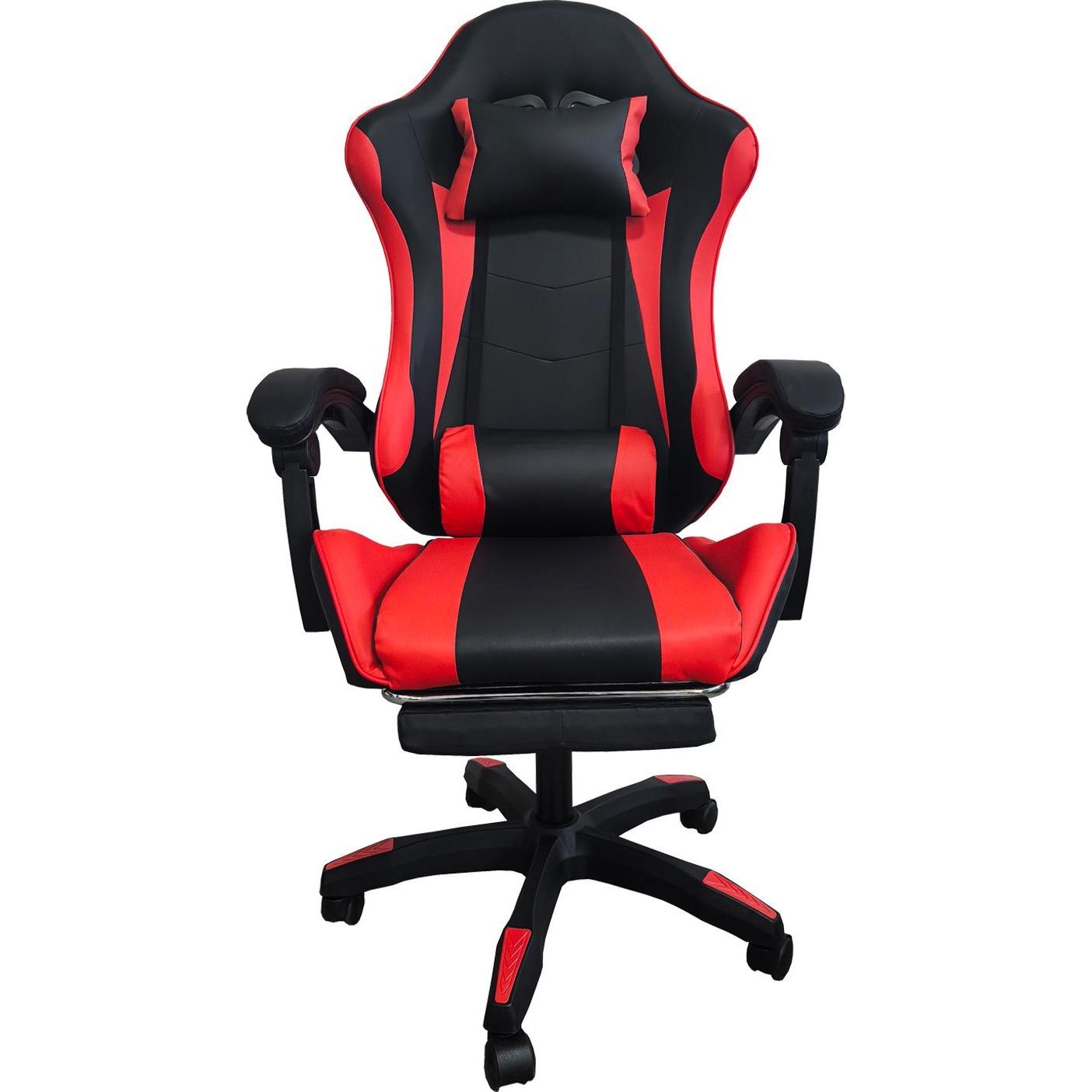 HTI-Living Schreibtischstuhl Krit Relax Schwarz-Rot, Gaming Stuhl, Schwarz, Rot