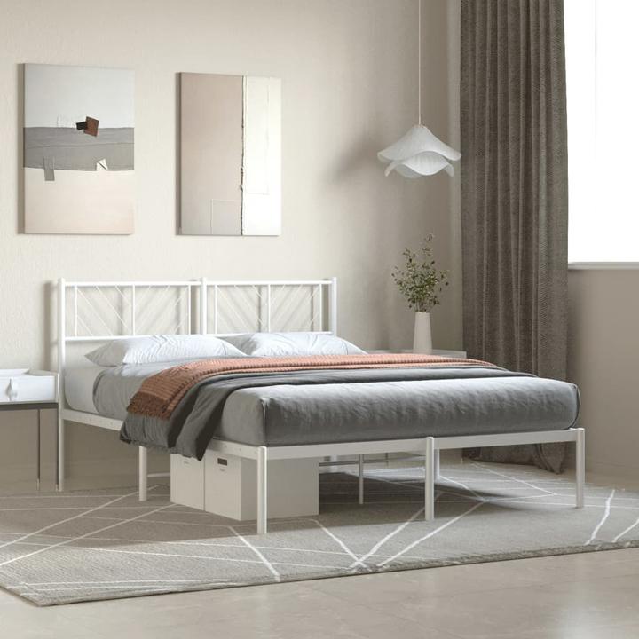 Produktbild vidaXL Metall Bettgestell (140 x 200 cm)