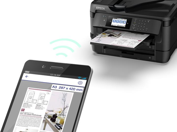 Image du produit Epson WF-7720DTWF Main d'oeuvre (Encre, Couleur)