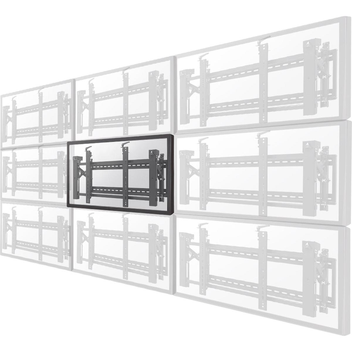 Neomounts LED-VW2000Nero (Muro, 70 kg, 32" - 75"), Supporto da parete TV, Nero