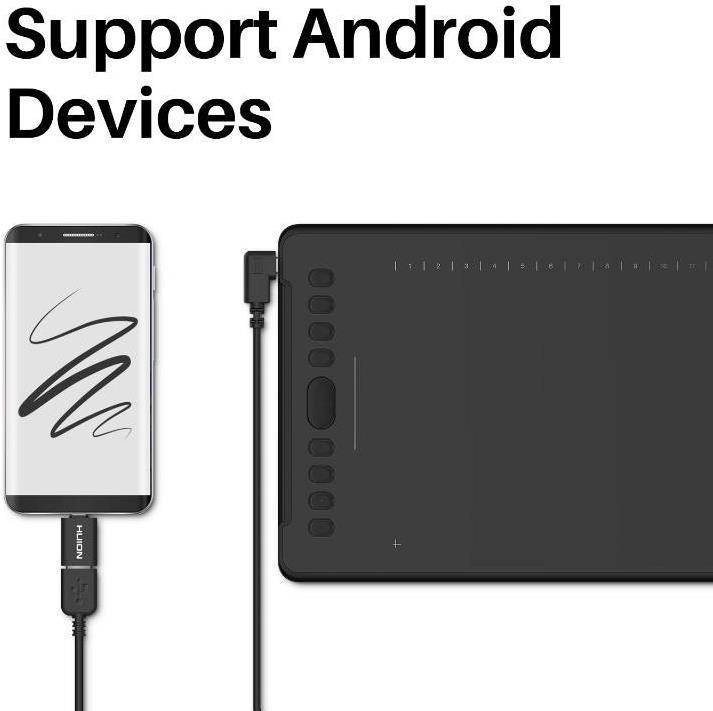 Produktbild Huion Inspiroy H1161 (10.10", 5080 lpi)