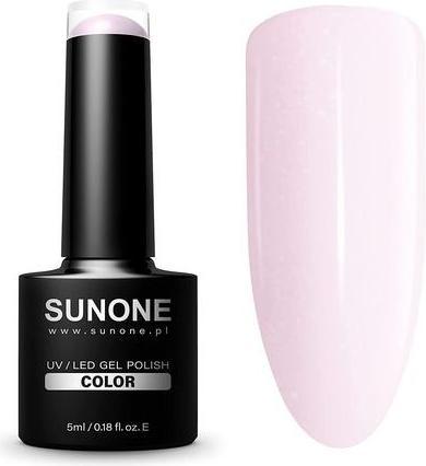 Sunne Sunone - Smalto Gel Uv/Led Colore Vernice Ibrida R02 Rose 5Ml (R02 Rosa, Vernice UV gel)