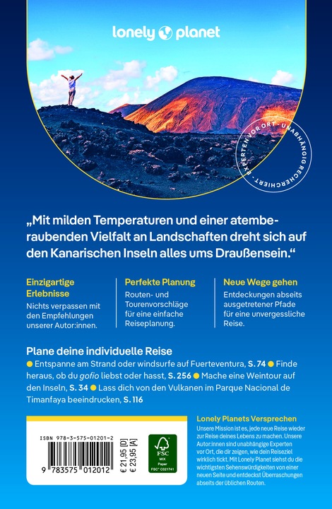 Produktbild Reiseführer Kanarische Inseln (Deutsch, Isabella Noble, Sarah Gilbert, Ross Clarke, 2025)