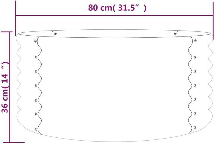 Produktbild vidaXL Pflanzgefäss