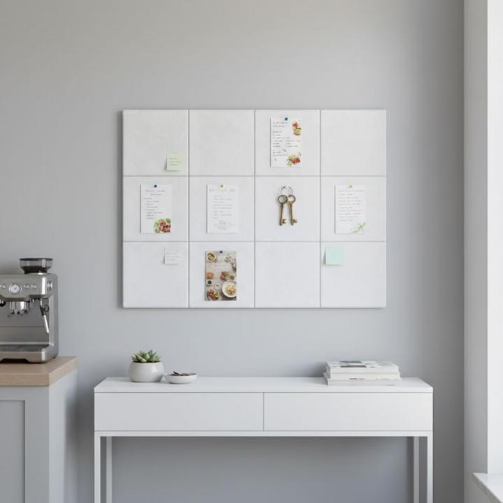 Produktbild Relaxdays 12x Filzpinnwand (Pinnwand, 30 x 30 cm)