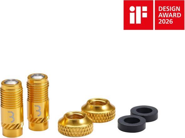 Immagine prodotto BBB Presta CoreCap gold, 2 pz.