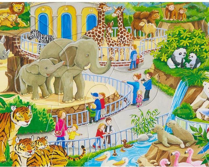 Produktbild Ravensburger Besuch im Zoo (45 Teile)