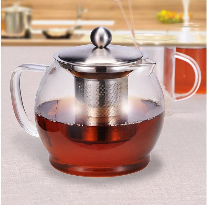 Produktbild Fs-Star Teekanne aus Glas mit Filter (1.20 l)