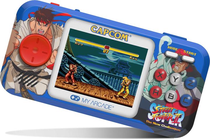 Actual product image Sombo Retro Pocket Player Street Fighter II