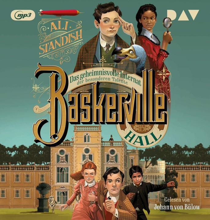 Baskerville Hall - The mysterious boarding school of special talents (Part 1) (Ali Standish, German)