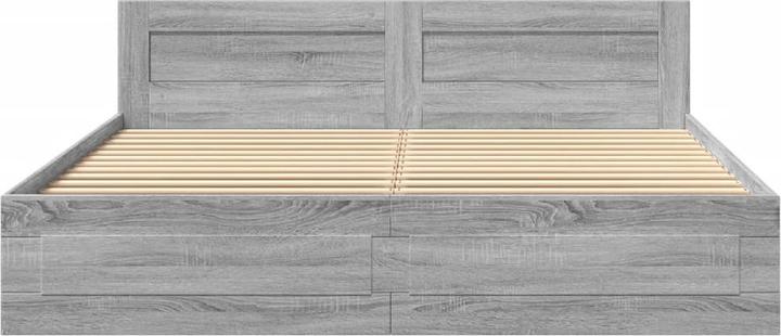 Image du produit VidaXL Bettgestell mit Kopfteil (180 x 200 cm)