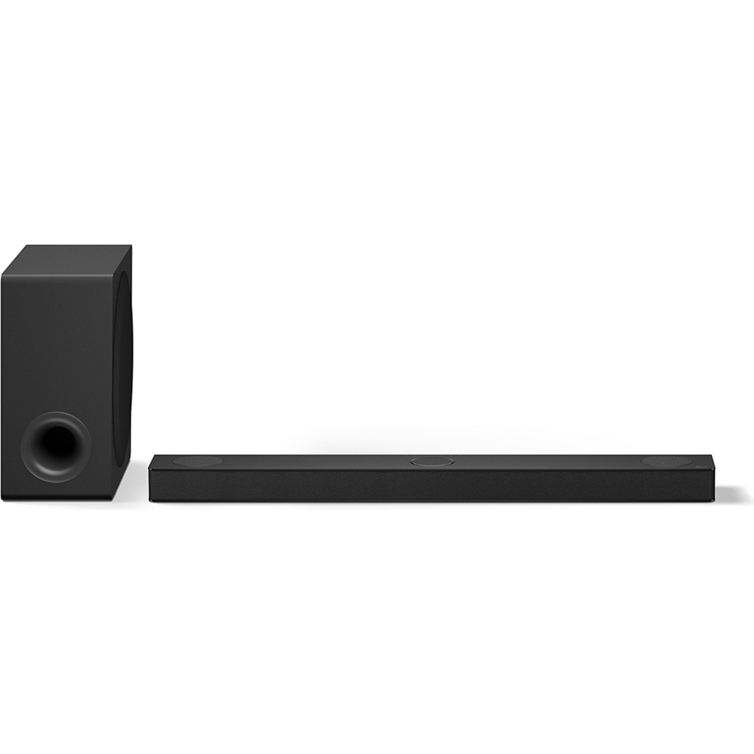 LG SOUNDBAR+SUBW S80TY (480 W, 3.1.3 Canale), Soundbar, Nero