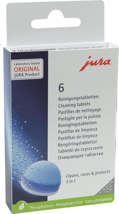 Actual product image Jura 3-phase cleaning tablets