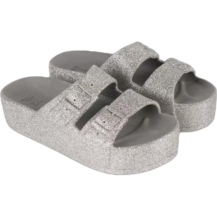 Cacatoès, Damen, Sandalen, Caipirinha Glitter, Grau, (39)