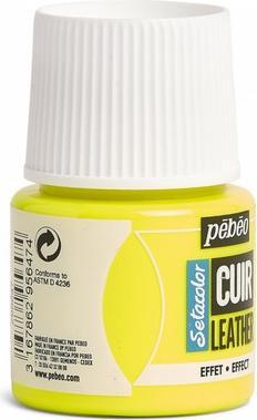 Produktbild Pebeo SetaCuir Lederfarben (Fluoreszierendes Gelb, 45 ml)
