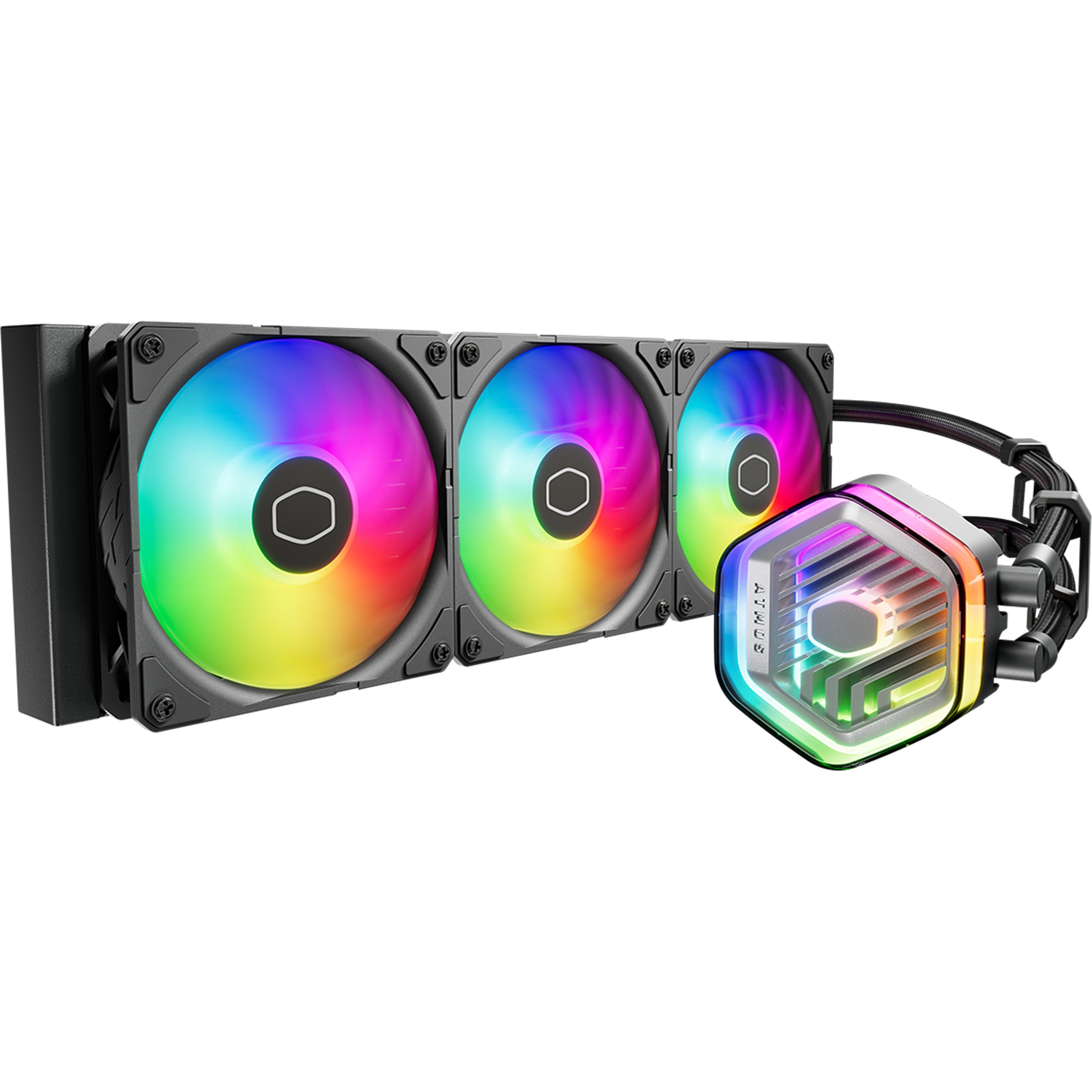 Cooler Master MasterLiquid 360Atmos, CPU Wasserkühler, Schwarz