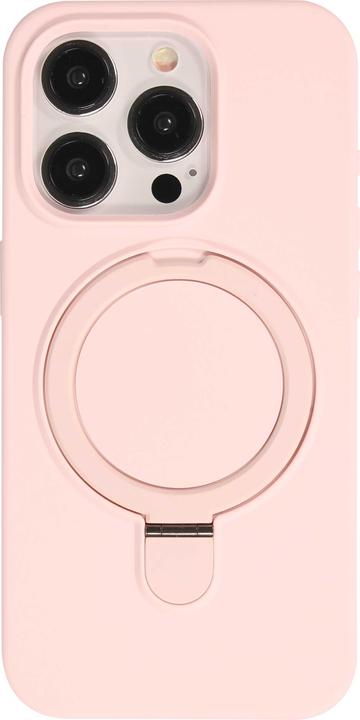 Actual product image PhoneLook Silicone matt MagSafe cover with retaining ring (Apple iPhone 14 Pro Max)