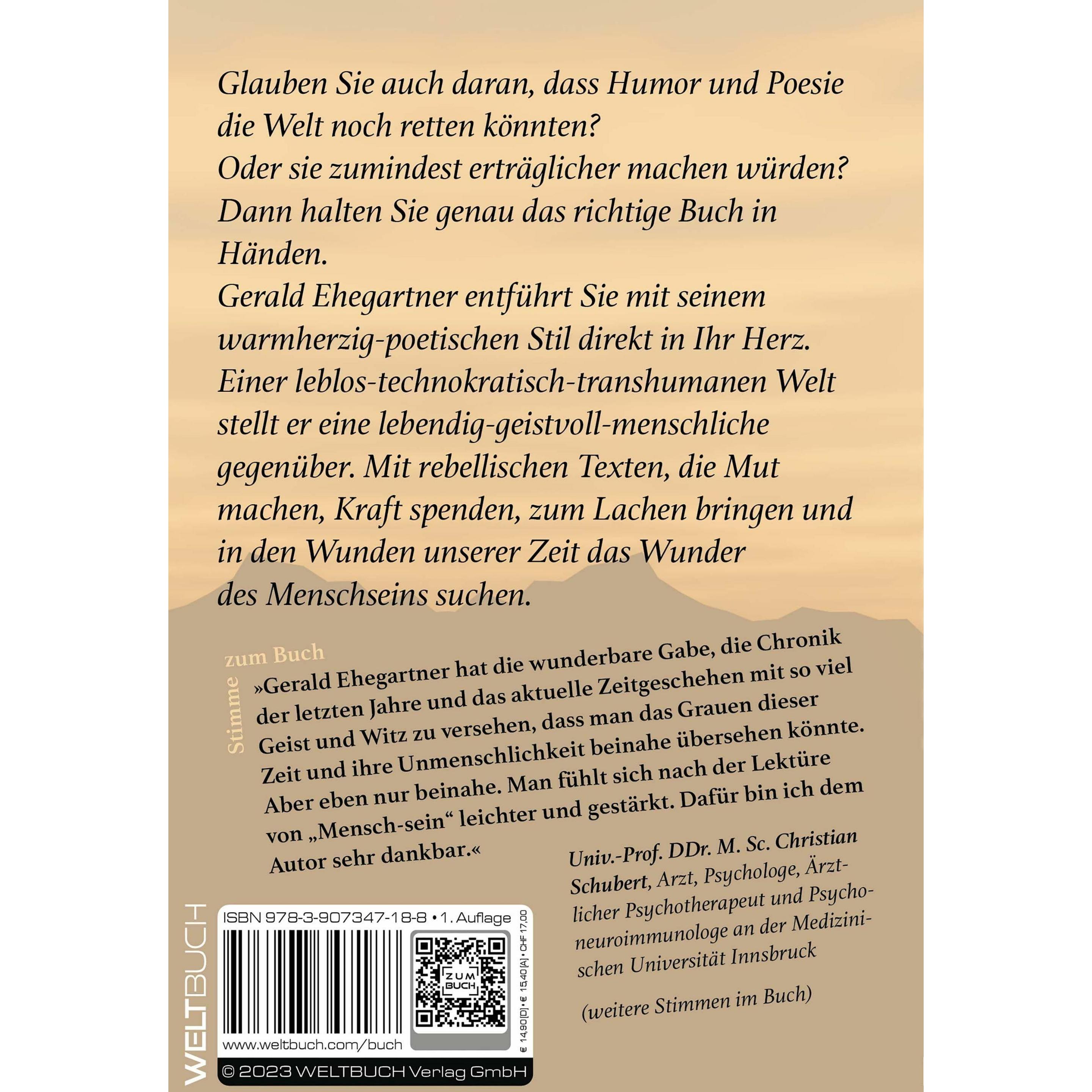 Menschsein, Ratgeber von Gerald Ehegartner, Dirk Kohl