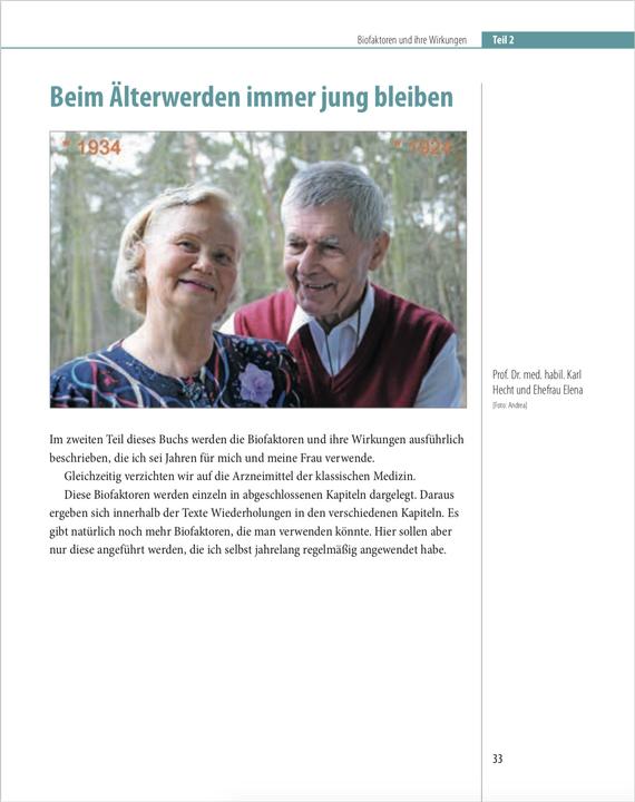 Image du produit Biofaktoren für gesundes Altern (Allemand, Charles Hecht, 2024)