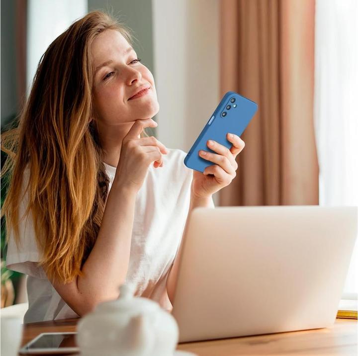 Produktbild Screenguard Samsung Galaxy A15 5G Liquid Silicone Case Hülle (Samsung Galaxy A15 5G)