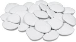 Actual product image Teraplast Decorative pebble, large, white (25x50cm package)