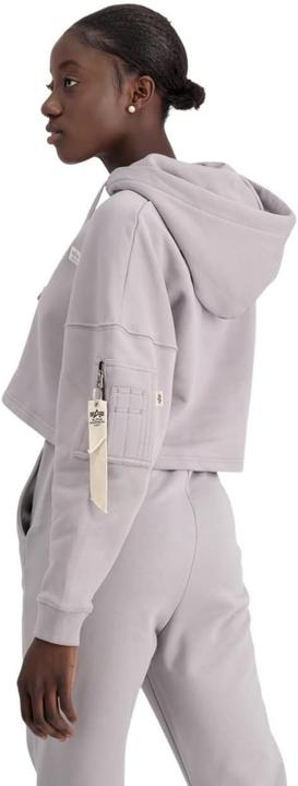 Produktbild Alpha Industries Felpa con Cappuccio Corta Organics (S)