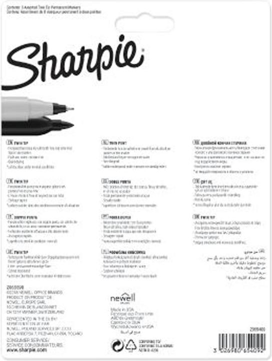Image du produit Sharpie Marqueur permanent Twin Tip (8 x)