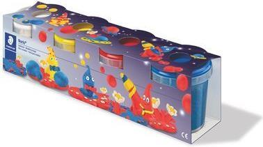 Actual product image Staedtler Play dough Basic 4pcs. white,yellow,red,blue