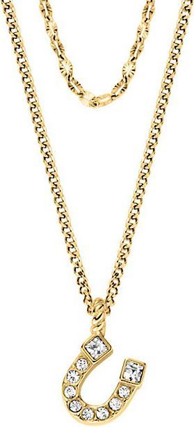 Image du produit Michael Kors Fossil Sutton Halskette Horseshoe Multi Strand (Acier inoxydable, Plaqué or)