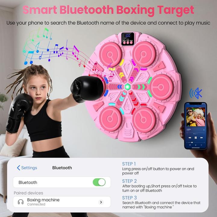 Produktbild Ierakor Music Boxing Machine mit LED & Bluetooth