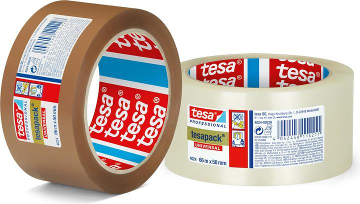 Actual product image tesa pack 4024 - Securely pack light to medium-weight parcels (50 mm)