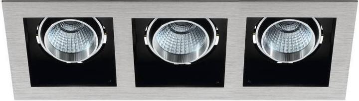 Produktbild EGLO BISCARI LED-Einbaul.3X6W 4000K ALU (3000 lm)