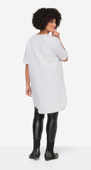 Produktbild Angel of Style Longbluse, Popeline, V-Ausschnitt, Halbarm (52)