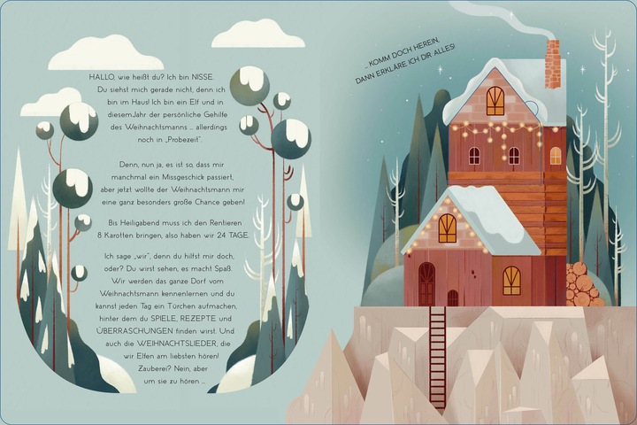 Actual product image Christmas is coming soon! The Advent Calendar Book